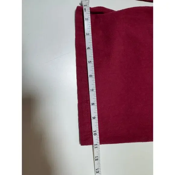 Women’s Jumpsuit Romper Sz XL Wide Leg Baggy Lagenlook Boho Wine Color Beach - Picture 5 of 10